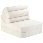 Chauffeuse flipster cream white molletonn�