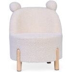 Chaise pour enfant teddy �cru