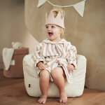 Fauteuil pouf twill natural
