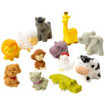 Lot de 12 figurines animaux