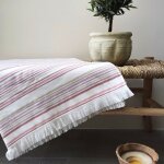 Fouta parme (100 x 180 cm)