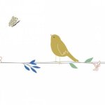 Frise adhésive fleurs et oiseaux (5 mètres) Frise adhésive fleurs et oiseaux (5 mètres)