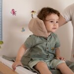 Gant de toilette en �ponge sable