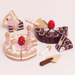 G�teau au chocolat en bois fsc