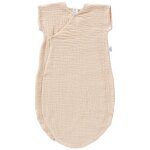 Gigoteuse d'�t� forme kimono double gaze biscuit (18 - 36 mois)