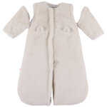 Gigoteuse en fausse fourrure beige (70cm)