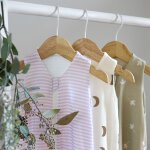 Gigoteuse �t� feuille olive clair tog 0, 5 (13 - 24 mois)