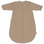 Gigoteuse  manches amovibles ajour biscuit (3 - 6 mois)