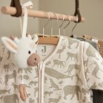 Gigoteuse � manches amovibles animals olive green tog 2 - 3 (3 - 6 mois)