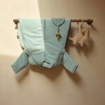 Gigoteuse � manches amovibles rib sea green (18 - 24 mois)