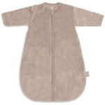 Gigoteuse  manches amovibles velvet milky coffee (0 - 3 mois)