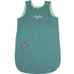 Gigoteuse tog 2 bleu c�ladon personnalisable (0 - 6 mois)