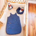 Gigoteuse tog 2 bleu nuit personnalisable (0 - 6 mois)