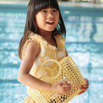 Gilet de natation dove flower lemon yellow (3 - 4 ans)