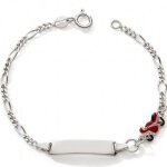 Gourmette moto 15 cm (argent) Gourmette moto 15 cm (argent)