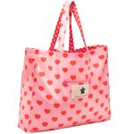 Grand cabas rouge et c?urs