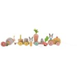 Grand train d'activits  tirer trois petits lapins