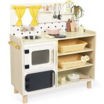 Grande cuisine quipe en bois mamie soleil (16 pices)