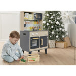 Grande cuisine moza�c en bois