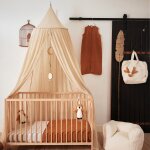 Grande fl�che de lit blanche (pour ciel de lit 245 cm)