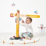 Grande grue en bois