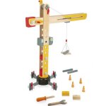 Grande grue en bois