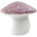 Grande lampe veilleuse champignon lila