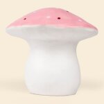 Grande lampe veilleuse champignon rose