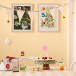 Guirlande de pompons dress - up