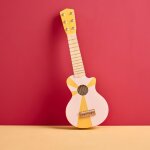 Guitare jaune - blanc