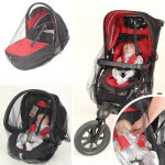 Moustiquaire zipp�e 3 en 1 noire