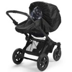 Habillage pluie poussette universel brilliant black