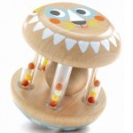Hochet en bois babyshaki
