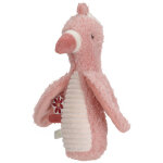 Hochet peluche flamant rose safari friends