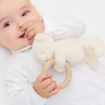 Hochet peluche gaston l'ourson
