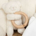 Hochet peluche gaston l'ourson