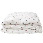 Housse de couette en coton bio gourmandises (140 x 200 cm)