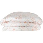 Housse de couette en coton bio yukari peach (100 x 140 cm) Housse de couette en coton bio yukari peach (100 x 140 cm)