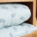 Housse de couette + taie d'oreiller miffy sea green (100 x 140 cm)