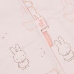 Housse de couette + taie d'oreiller miffy moments silk rose (100 x 140 cm)