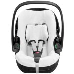Housse �ponge pour si�ge auto pebble 360 pro organic blanc