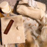 Housse pour lingettes fluffy sand