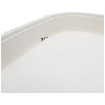 Housse pour matelas de table � langer baln�o blanc