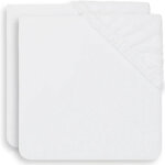 Lot de 2 housses de matelas � langer en �ponge white (50 x 70 cm)