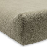 Housse matelas � langer en �ponge olive green (50 x 70 cm)