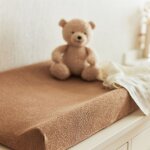 Housse de matelas � langer en �ponge biscuit (50 x 70 cm)