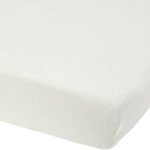Housse de matelas à langer en éponge ecru (70 x 50 cm) Housse de matelas à langer en éponge ecru (70 x 50 cm)