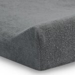 Housse de matelas � langer en �ponge storm grey (50 x 70 cm)