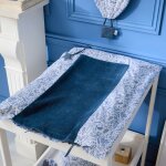 Housse de matelas � langer for�t enchant�e (60 x 80 cm)