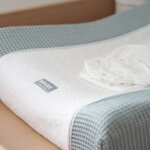 Housse pour matelas � langer sofalange vert d'eau